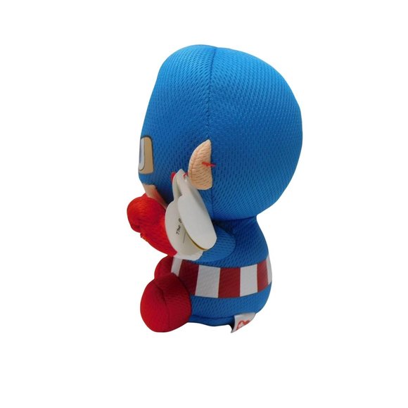 TY Marvel Captain America 7" Plush 2019 Has Tag - Picture 3 of 7